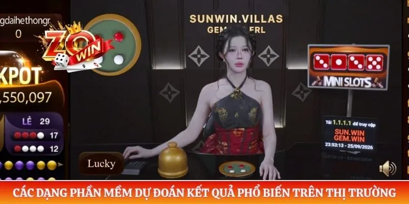 Các dạng phần mềm dự đoán kết quả phổ biến trên thị trường